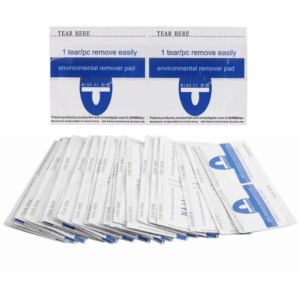 50 قطعة مسمار الفن كلين جل مزيل طلاء الأظافر يلتف خالية من الوبر مناديل ل مانيكير المطهر مسمار الفن UV جل مزيل طلاء الأظافر مجموعة أيضا Y4D8