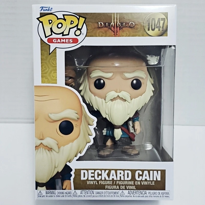 Funko Pop! Original Diablo Games Deckard Cain #1047 Vinyl Figure - Game Collectible Model Desktop Decor Toys Gift for Fans