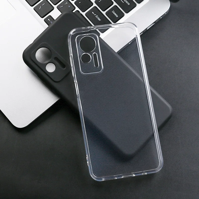 Capa tpu para ulefone note 14, capa ultrafina de silicone macio, capa transparente preta para ulefone note14, capa protetora