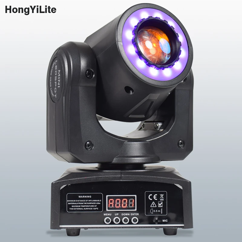 

Mini Moving Head Led Inno Pocket DMX DJ Spot Mobile Light 30W Lyre 7 Gobos Effect Stage Back Lights Dance Floors For Weddings