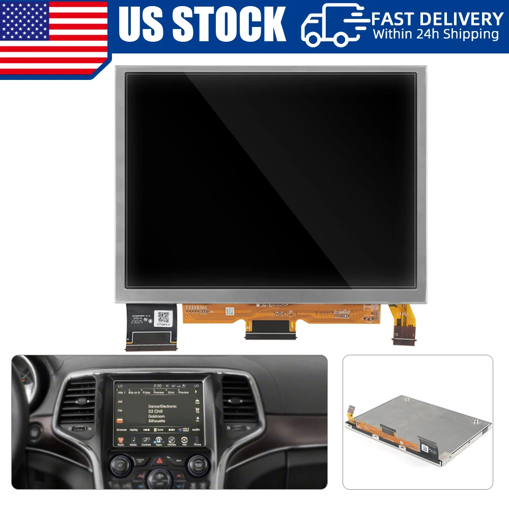 8.4 inch Uconnect 4C TDO-XGA084 LCD Touch Screen For Jeep Dodge RAM Grand Cherokee Chrysler 2018-2024 Radio TDO-XGA08400001