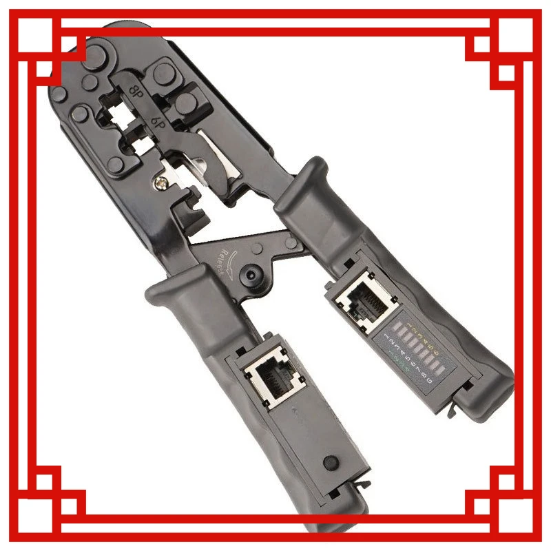 

Применяется к многофункциональному трехцелевому 4P8P6P с тестером HT-N5684CR сетевым инструментом, сетевыми клещами для экструзионной проводки.