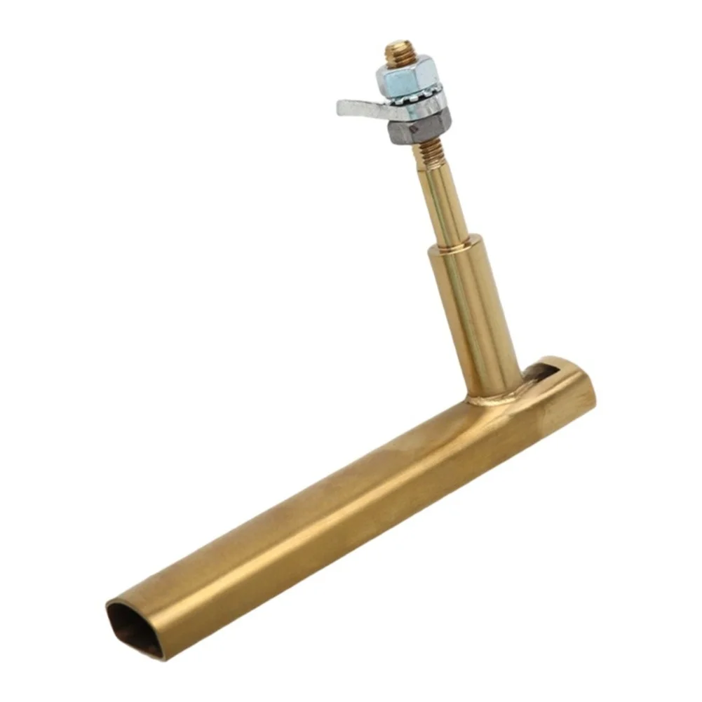 For Premium Titanium for gold Stainless Steel Stove Door Handle Replacement for Wood Burning Stoves and Fireplaces
