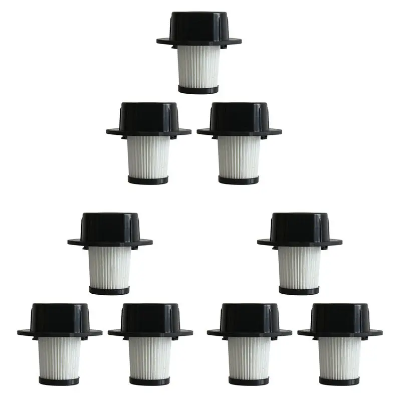 

ABUL-9Pcs Cartridge Filter Attachment Fit For Karcher VC4I Vacuum Cleaner Replacement