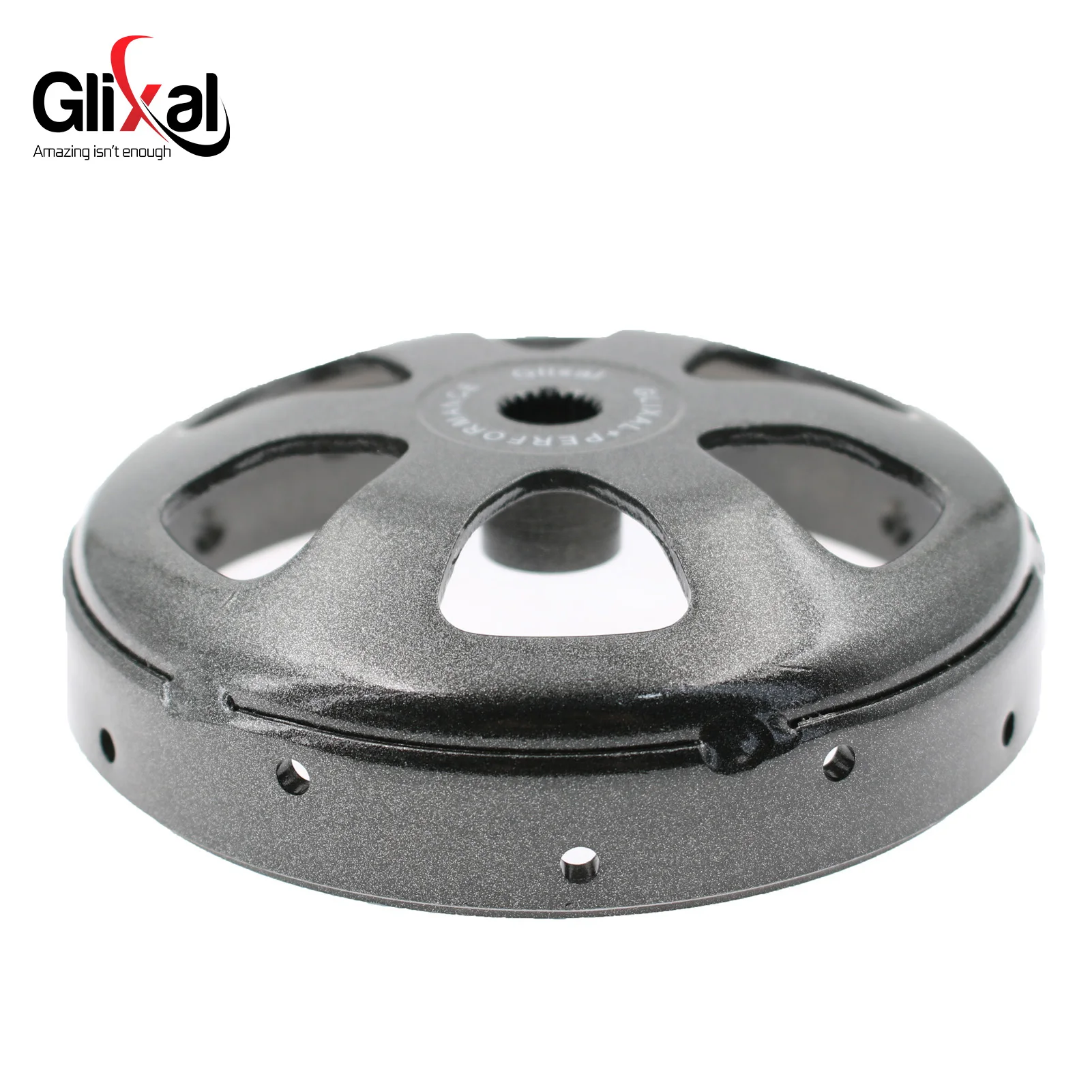 Glixal GY6 49cc 50cc 80cc 100cc High Performance Racing Clutch Bell Drum for 139QMB 139QMA 147QMD Engine Scooter Moped ATV