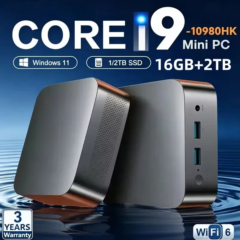 2026 2026 Mini PC Core I9 10980HK Windows 11 Desktop Pc Gaming Computer 16GB 32GB RAM 1/2TB SSD WiFi6 BT5.2 4K HD Gaming Mini PC - Aliexpress Deal