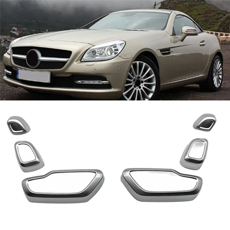 B07A-Auto Vordersitz Einstellung Taste Abdeckung Für Mercedes Benz W166 W172 W176 W246 Auto Zubehör