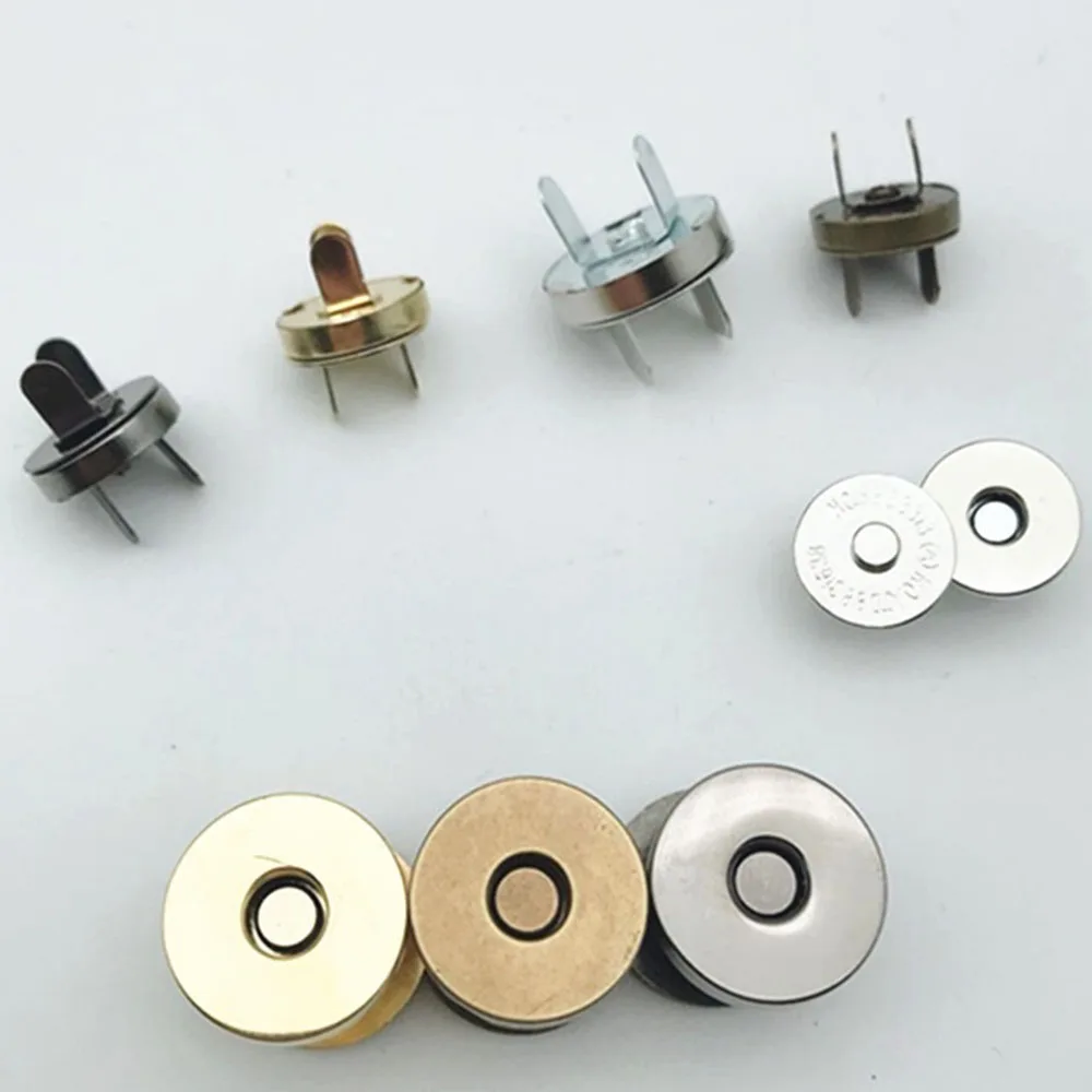 10 set/pacco Strong Magnetic Snap Fasteners fermagli bottoni per borsa portafoglio accessori fai da te 14mm/18mm