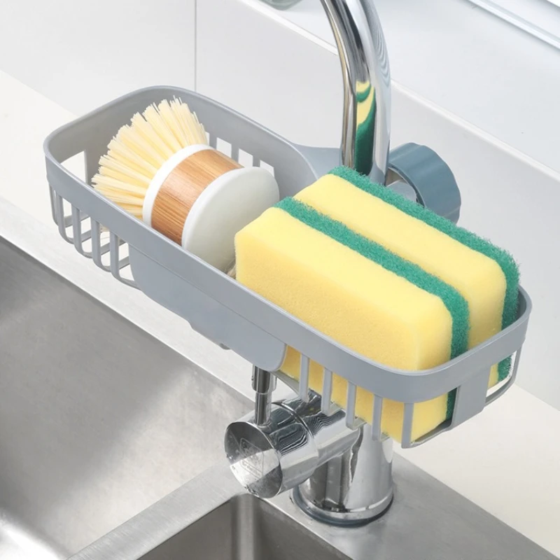 

Регулируемая сливная полка для кухонной раковины, держатель для смесителя для хранения губки, сушилка для мыла, полка, корзина, органайзер, аксессуары для ванной комнаты, новинка