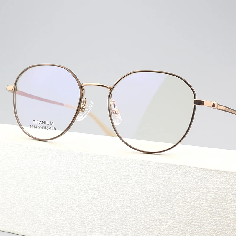 

Fashion Ultralight Titanium Optical Glasses Frame Women Men Retro Round Prescription Mopia Eyeglasses Frames Eyewear