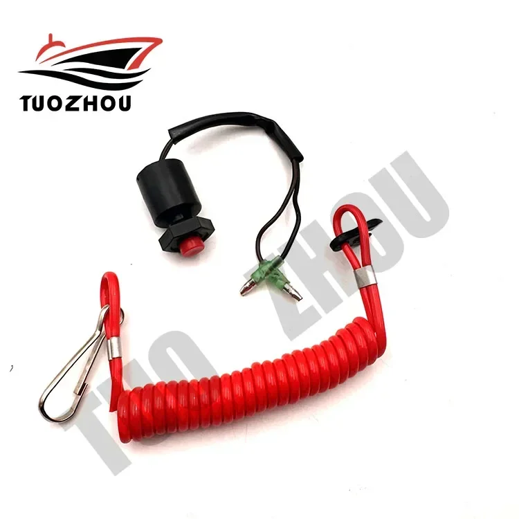 Stop Switch Assy Emergency (Terminal Type) For Suzuki Outboard Remotor Control Box Emergency 37820-92E02