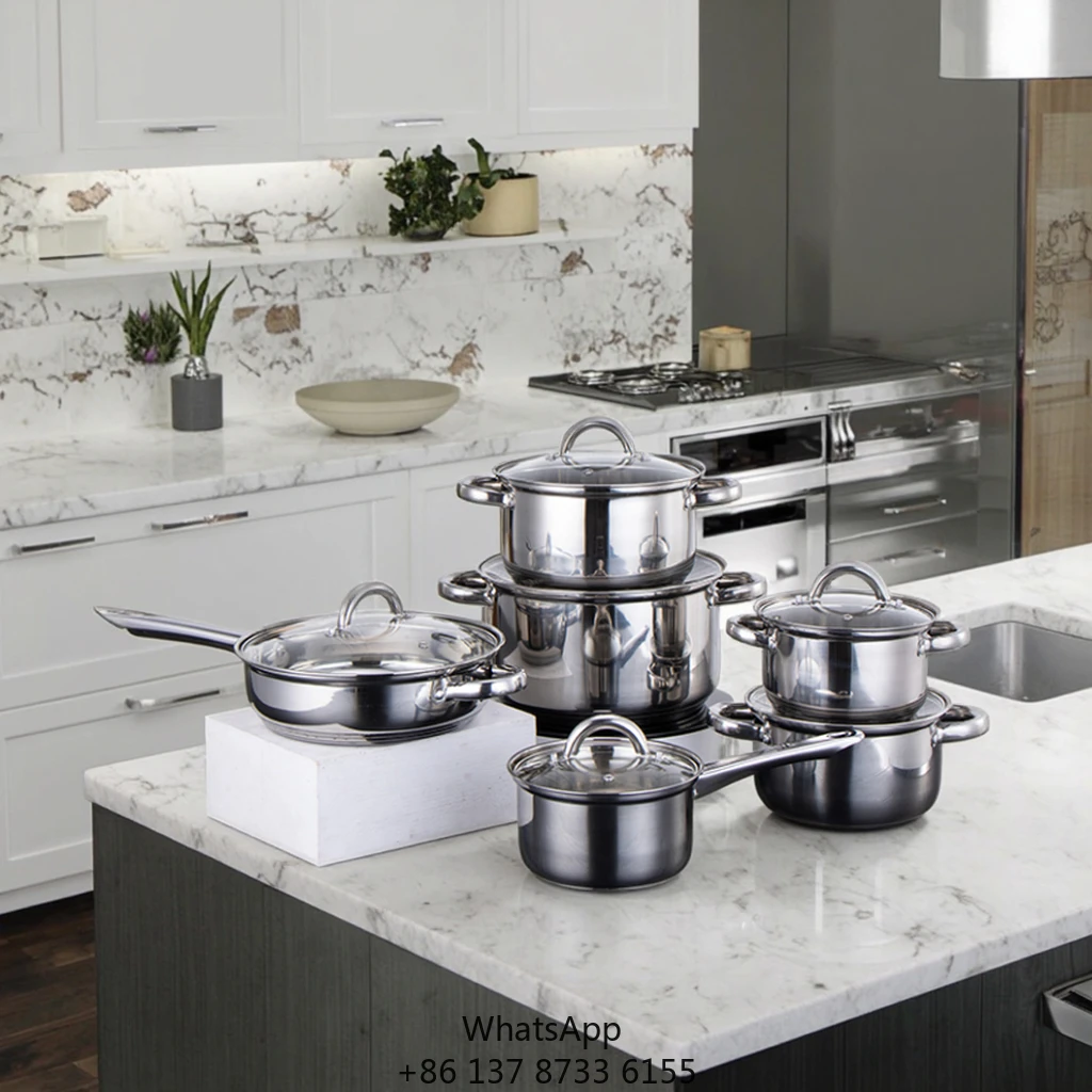 أطقم أواني طهي غير لاصقة من Happycooking قمة الموضة وعاء ساخن حساء Pano De Cocina Bundt عموم أدوات المطبخ والأدوات الجديدة 2021 #1