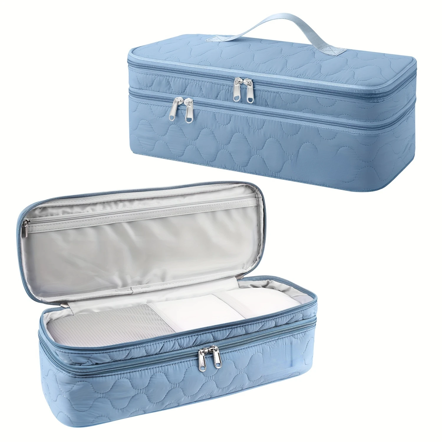 

Double-Layer Travel Carrying Case Bag for Revlon One-Step Hair Dryer/Volumizer/Styler