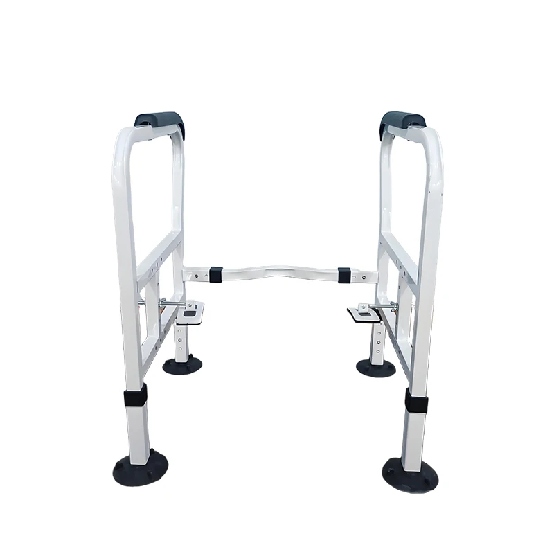 درابزين المرحاض مساعد الحمام السكك الحديدية إطار أمان مقعد المرحاض لكبار السن #1