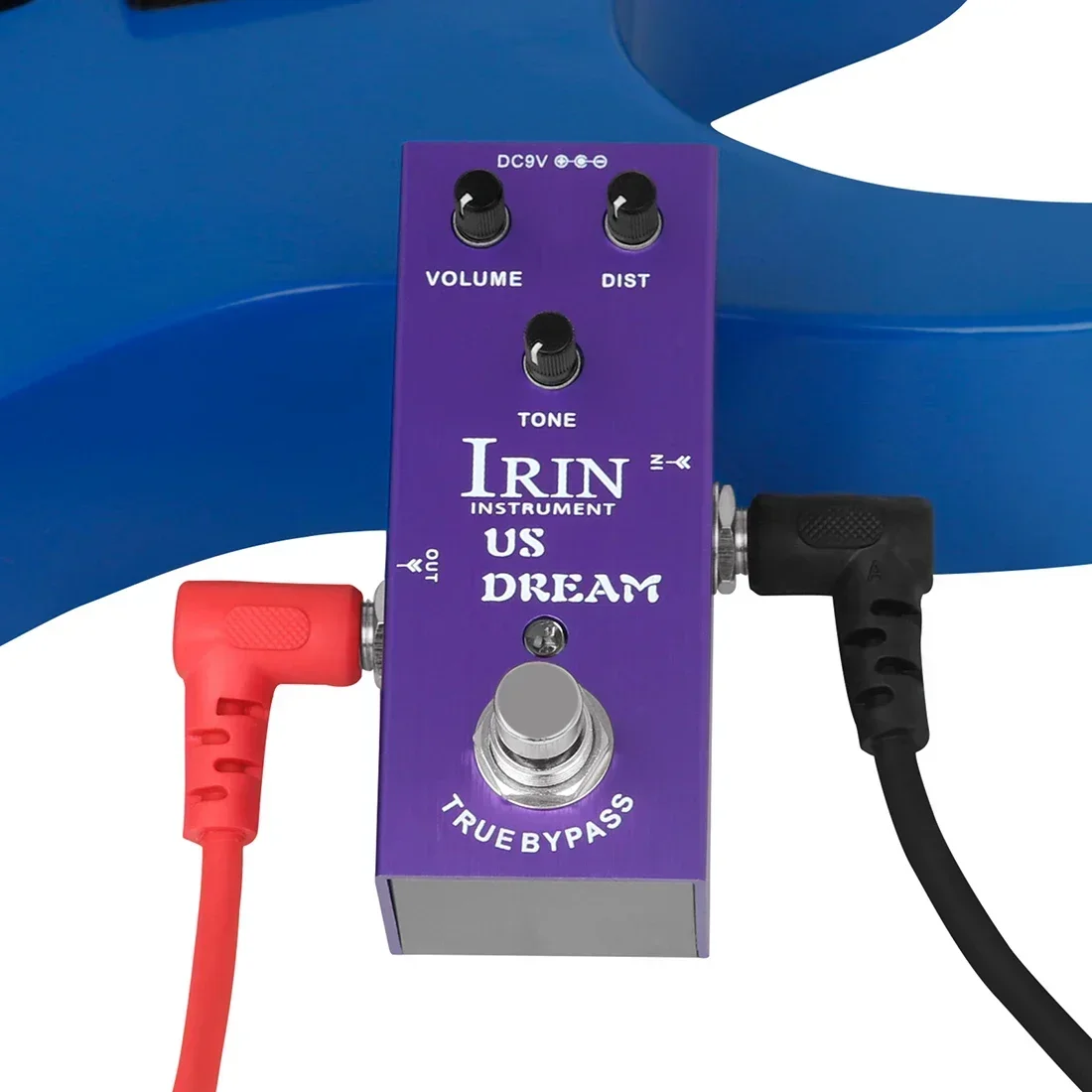 IRIN AN-03 US Dream Distortion Pedal Simulate High-Gain Distortion Tone of the Driven Tube Amplifier Guitar Accessory & Parts