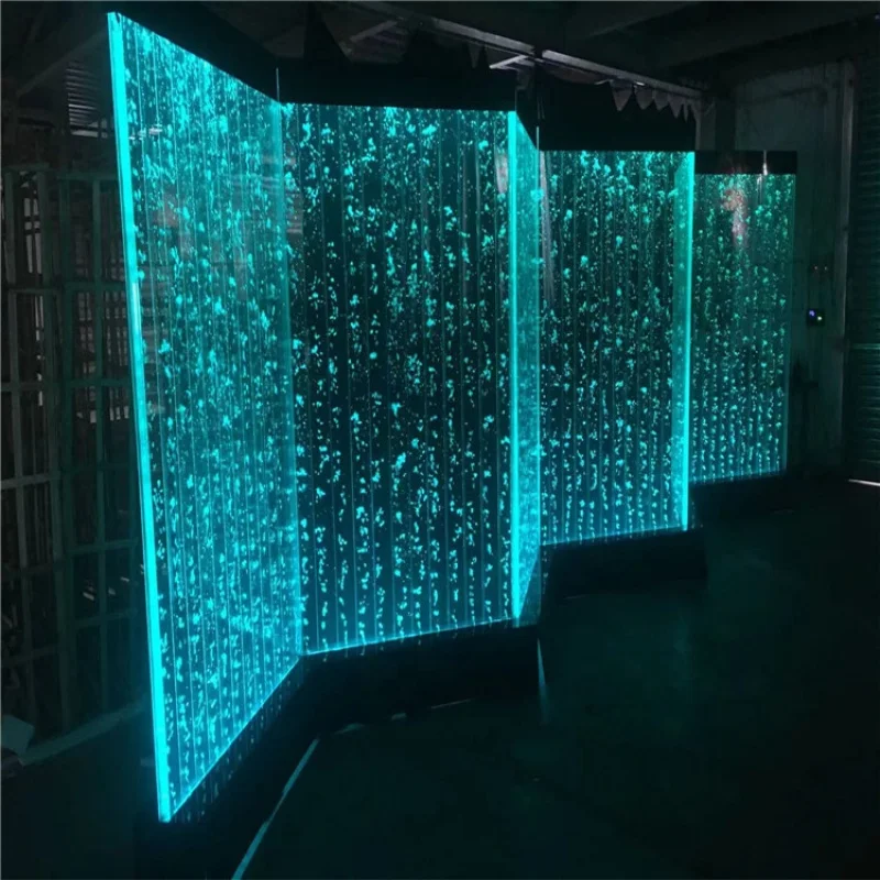 custom.Customized Hotel Decoration Acrylic Bubble Wall Partition Room Divider