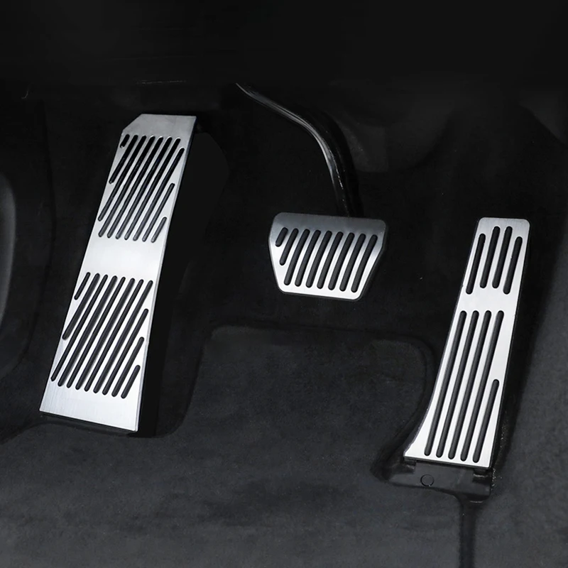 Car Accelerator Brake Foot Pedals Accessories X3 X4 F25 F26 Z4 E85 E89 5 6 7 Series F07 F10 F11 F06 F12 F13 F01 F08 F03 For BMW