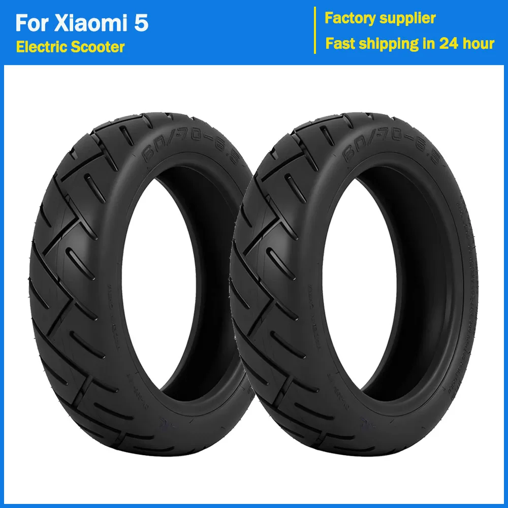 

60/70-6.5 Tire for Xiaomi 5 Electric Scooter 10 Inch Wear-Resistant Explosion-Proof Rubber Tyre Replacement Accessories Parts
