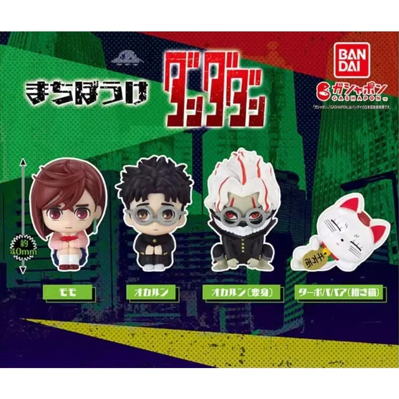 بانداي الأصلي غاشابون دان دا دان الجلوس الانتظار Dandadan Ayase مومو تمثال نموذج جمع تزيين لعب هدايا عيد ميلاد الأطفال #1