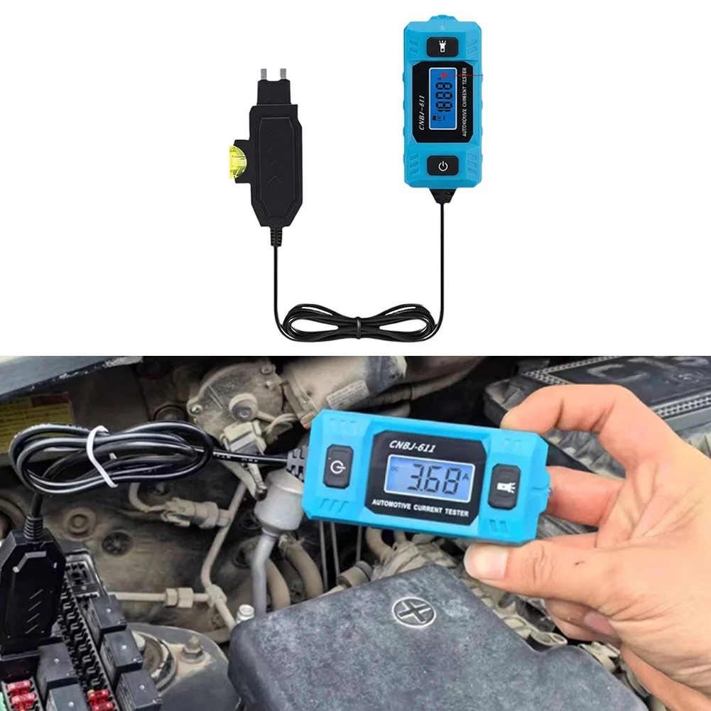 

Car Fuse Current Tester with Battery Dark Current Detection for Fast Automotive Electrical Fault Finding and Diagnostics