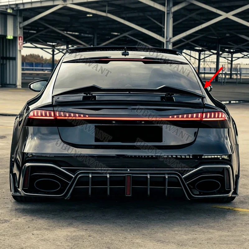 Für Audi A7 S7 RS7 C8 Heckspoiler Flügel Dachspoiler Diffusor Auto-Zubehör 2019-2025