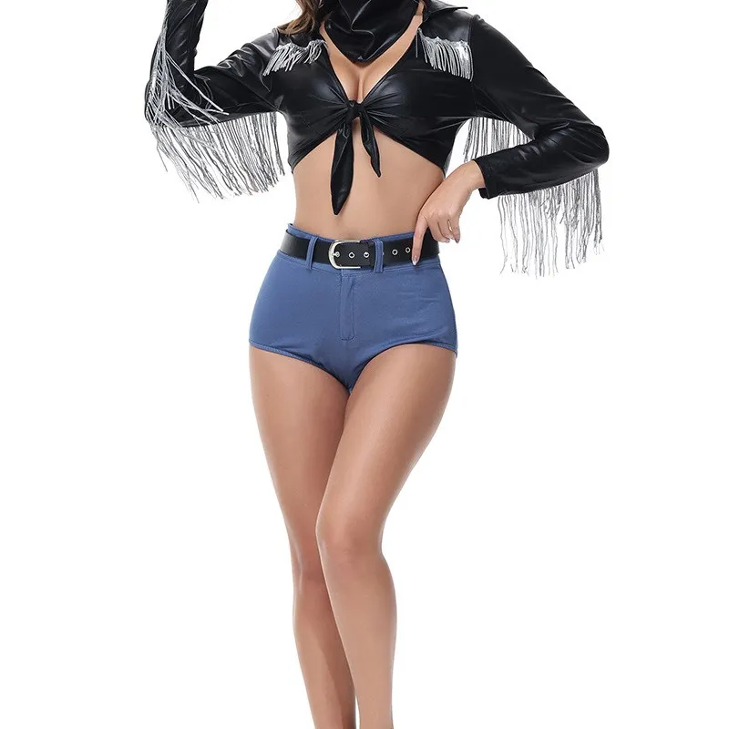 DS Jazz Dance Costume loween Pirate Outfit Stage West Women's Ethnic Faion Winter 2023 No Brand Label