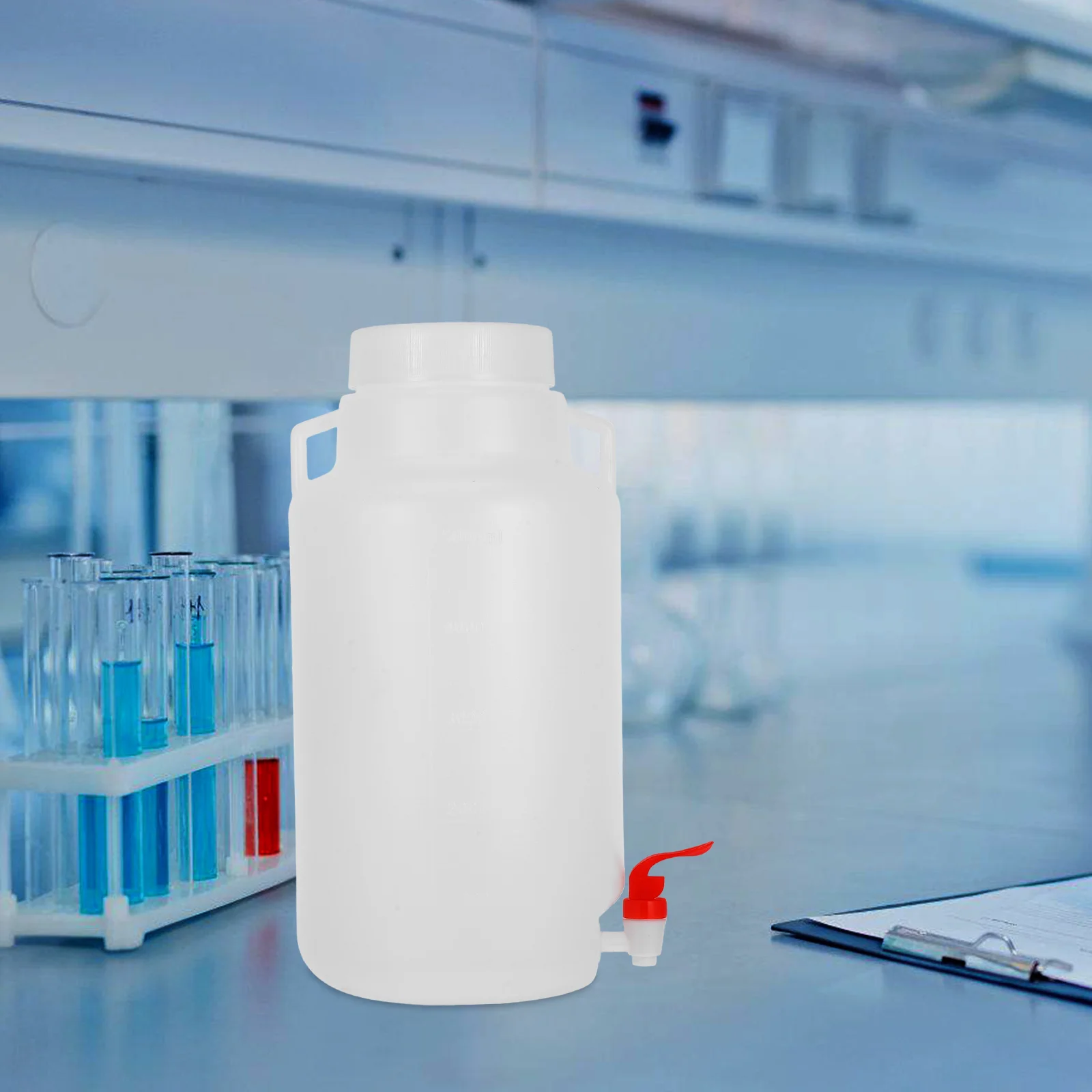 

Plastic Dispensing Lab Reagent Spigot Container Leakproof Cap Plastic Reagent Bottle Water Water Dispensing Jug Storage Jug