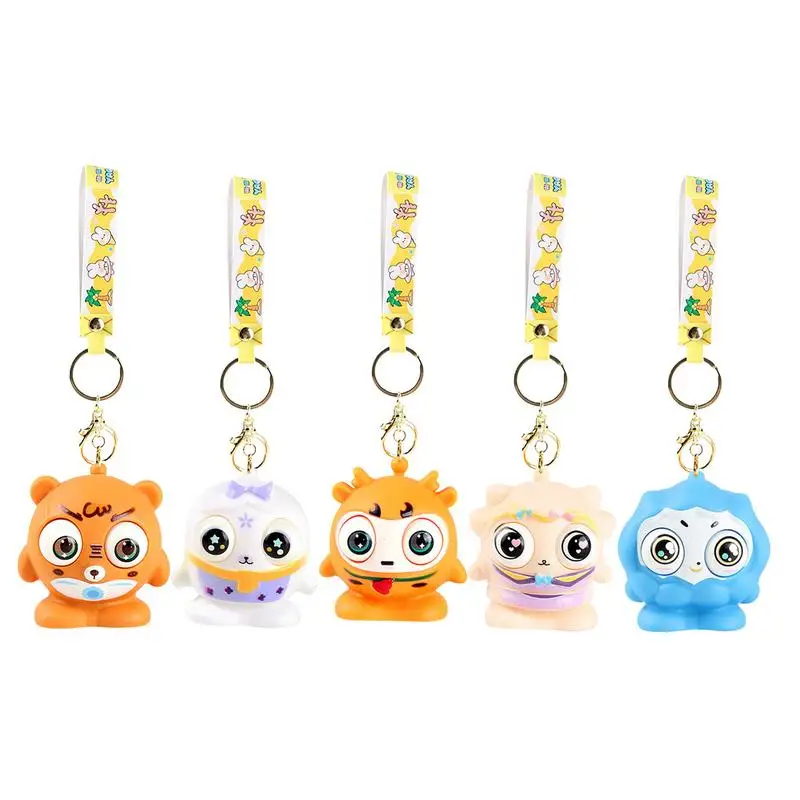 

Pop Out Eyes Squeeze Toy 3D Design Anti Stress Toy Keychain Squeeze Stress Reliever Toys Stress Eyes Popping Out Keychain