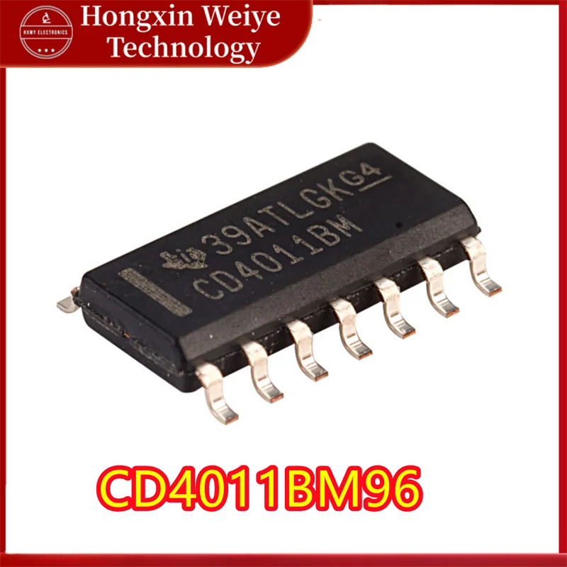 (20/50Pieces) CD4011BM96 Marking CD4011BM SOP-14 Quad 2-Input NAND Gate Logic IC Chip Original New Fast Shipping