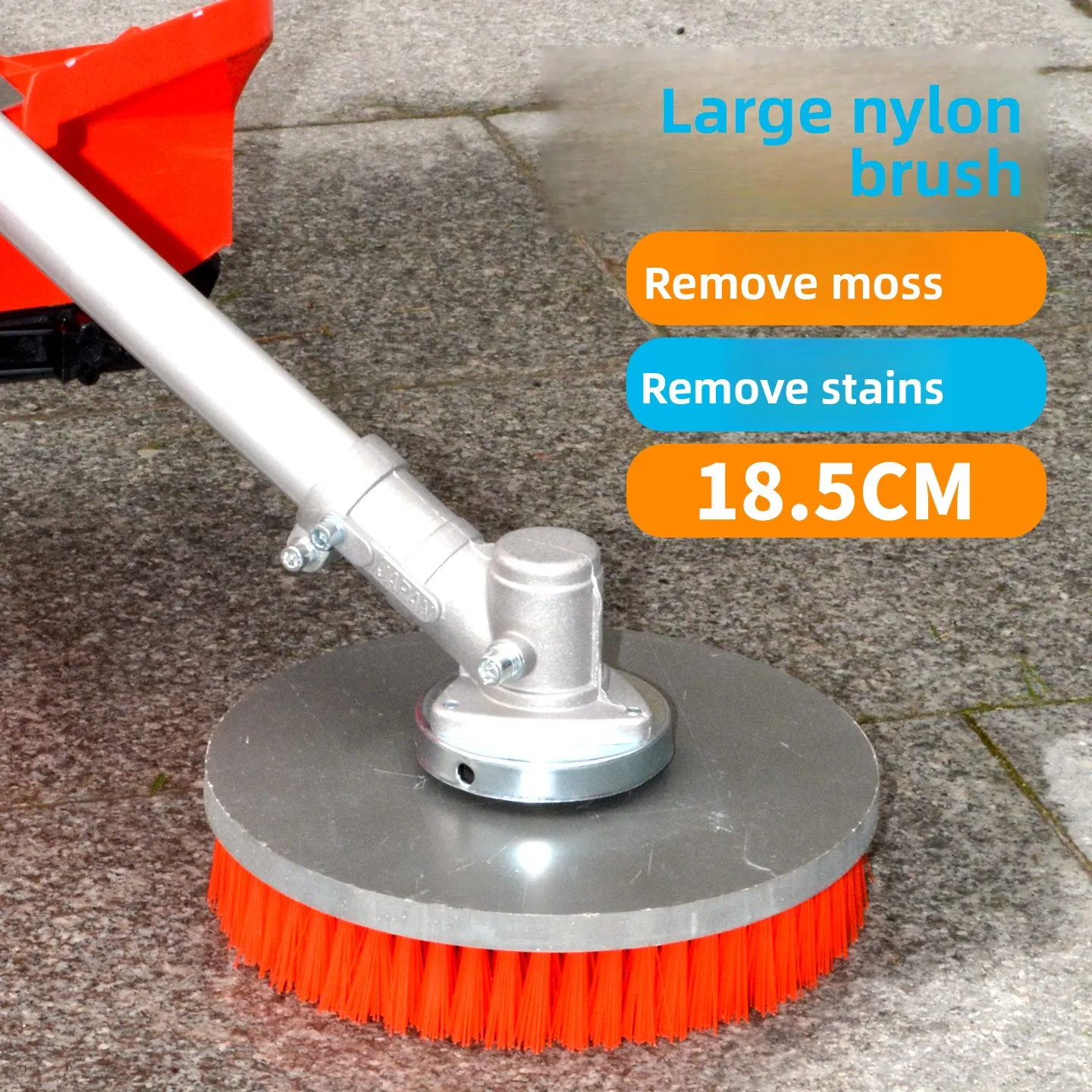 High-power electric cleaning brush, handheld floor tile wall bathroom multi-function electric cleaning brush, automatic rotation