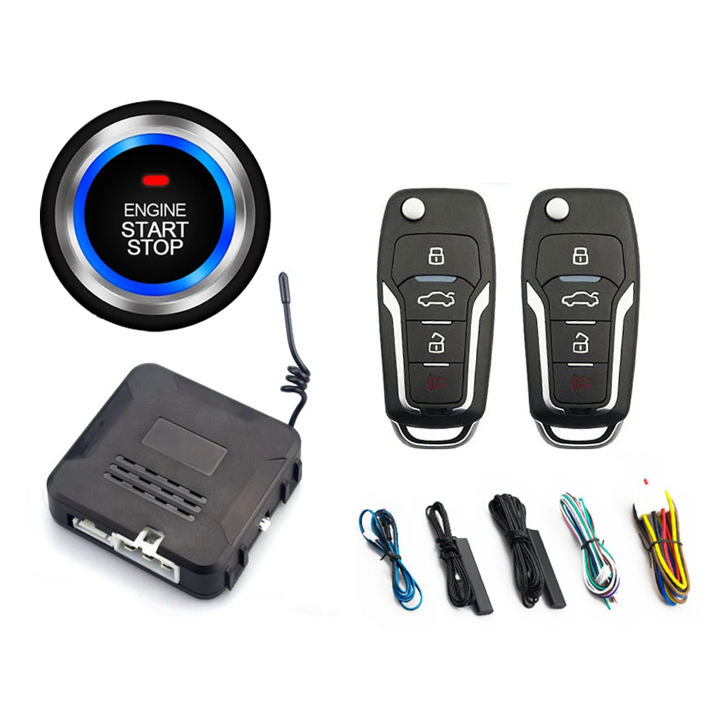 Universal Car Bluetooth-compatible Keyless Entry Alarm Systems Vehicle Start Stop Controller Upgrade Accessories
