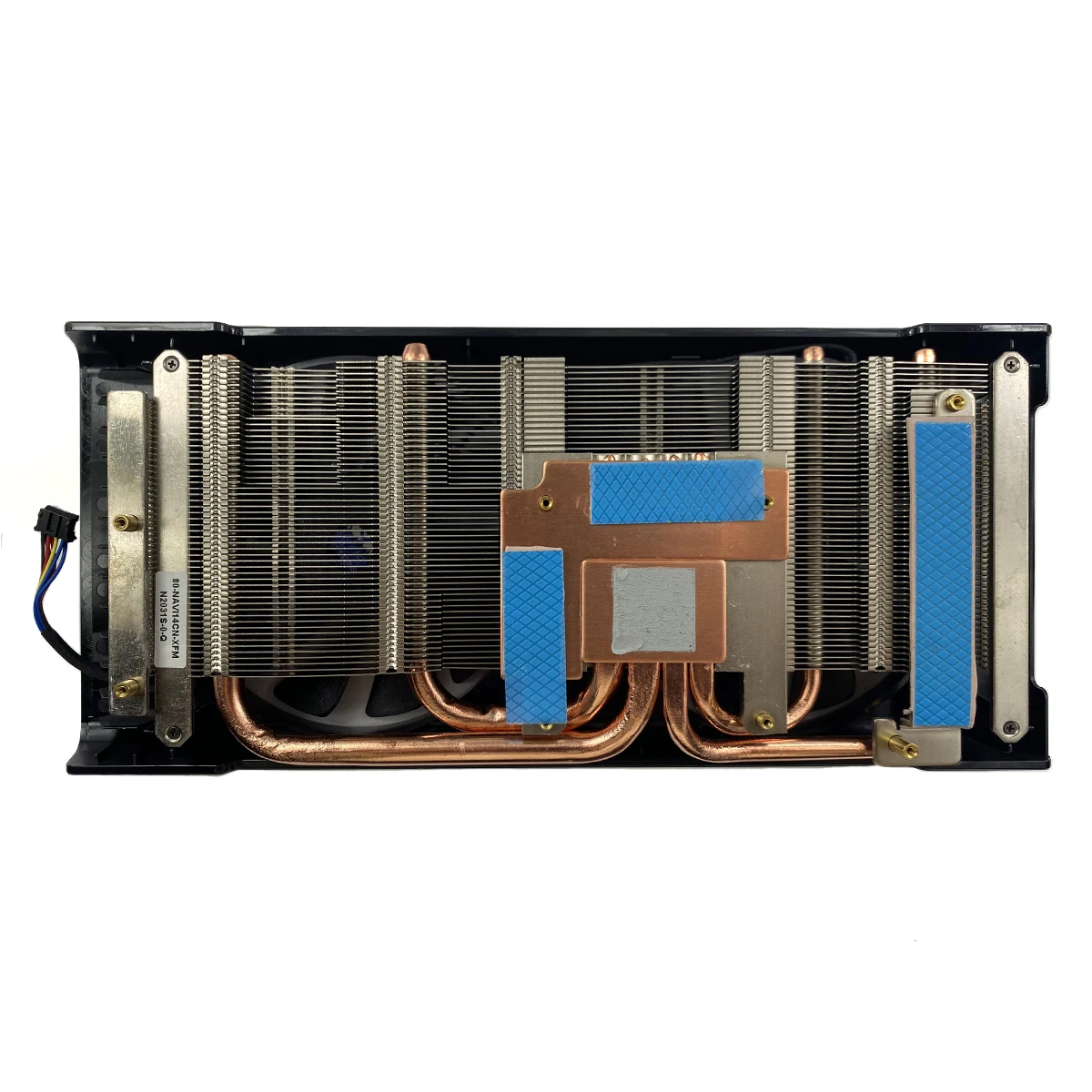 Baru untuk XFX Radeon RX5500XT 8GB Thicc II Pro Kipas Pengganti Kartu Grafis Set Baru Modul Radiator