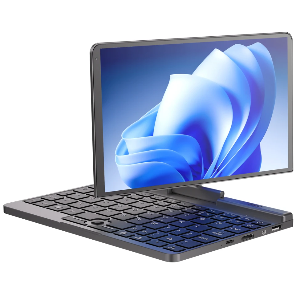 CREALITY-P8ミニタッチノートパソコン、回転360度、intel alder、n100