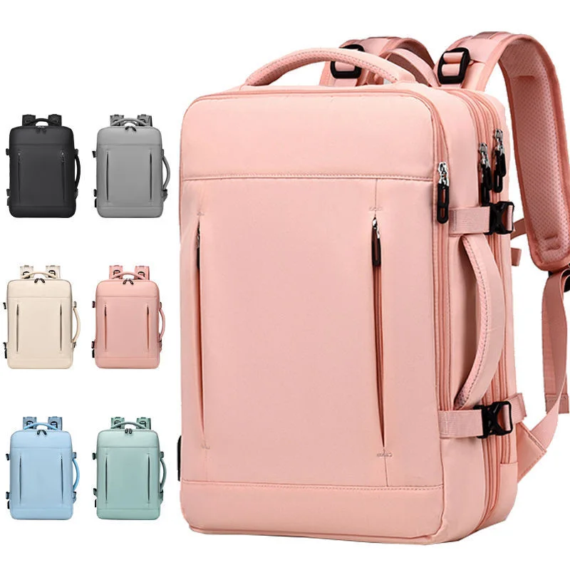 

Fashion Women'S Backpack High End Commuting Backpack Waterproof Laptop Bag Large Capacity Men'S Backpack