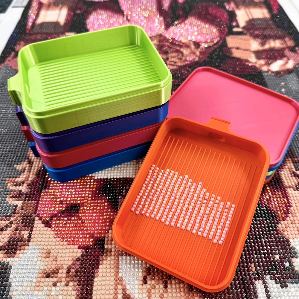 

DIY ремесло лоток для алмазной живописи ящик для хранения многоцветный 5D алмазная вышивка аксессуары инструмент новые поступления