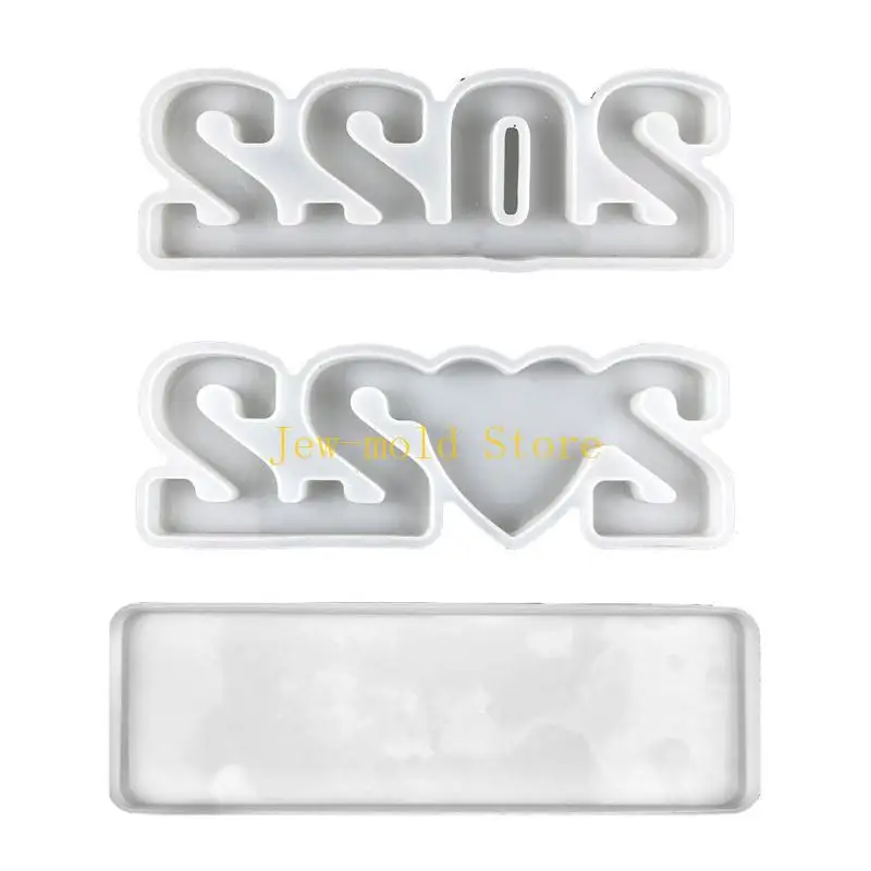 C71B 2022 الحلي قالب من السيليكون سطح المكتب مكتب الديكور قالب لصنع المجوهرات #5