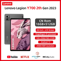 Lenovo LEGION Y700 Gen 2 2023 Tab 16G+512G 165Hz High-Refresh 8.8-inch Screen Snapdragon Gaming Tablet WIFI 45W Charging