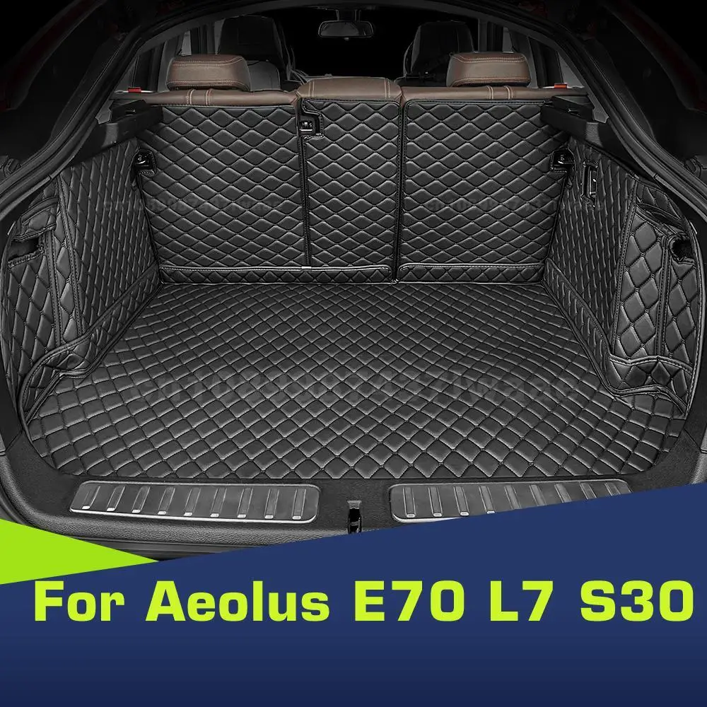 

For Aeolus E70 2018-2021 L7 2021 S30 2009-2016 Auto Full Coverage Trunk Mat Car Cargo Liner Interior Accessories
