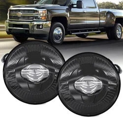 2PCS LED Fog Light Driving Lamp For Chevrolet Suburban Tahoe 07-13 Avalanche 10-13 Camaro 2015 Silverado GMC Sierra Acadia Yukon