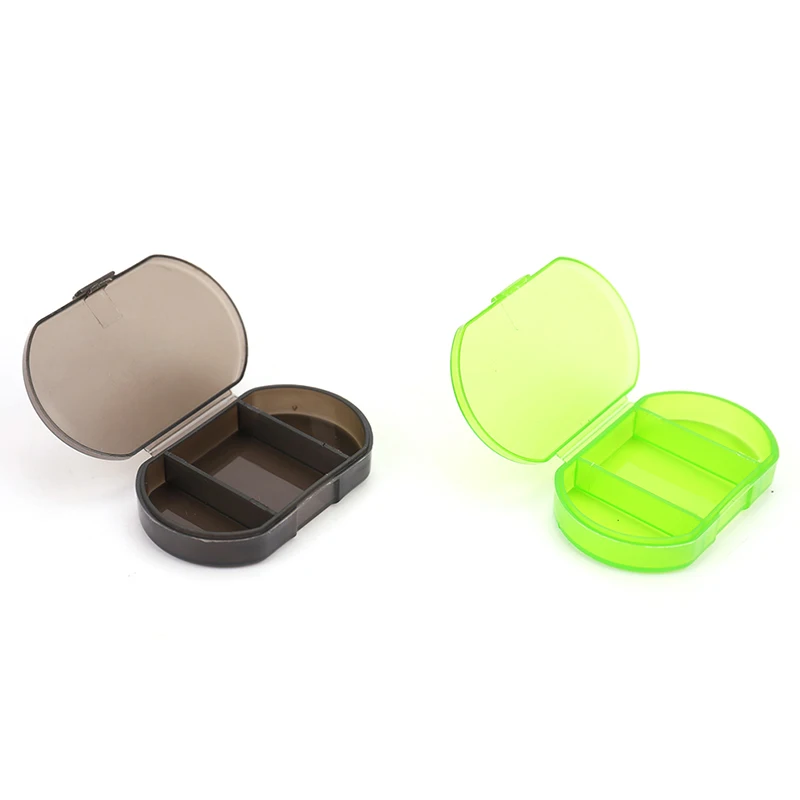 Pill Box Mini Pill Case 2/3 Grids Tablet Pill Organizer Case Dispenser Travel Tablet Holder Container Medicine Drug Storage Box