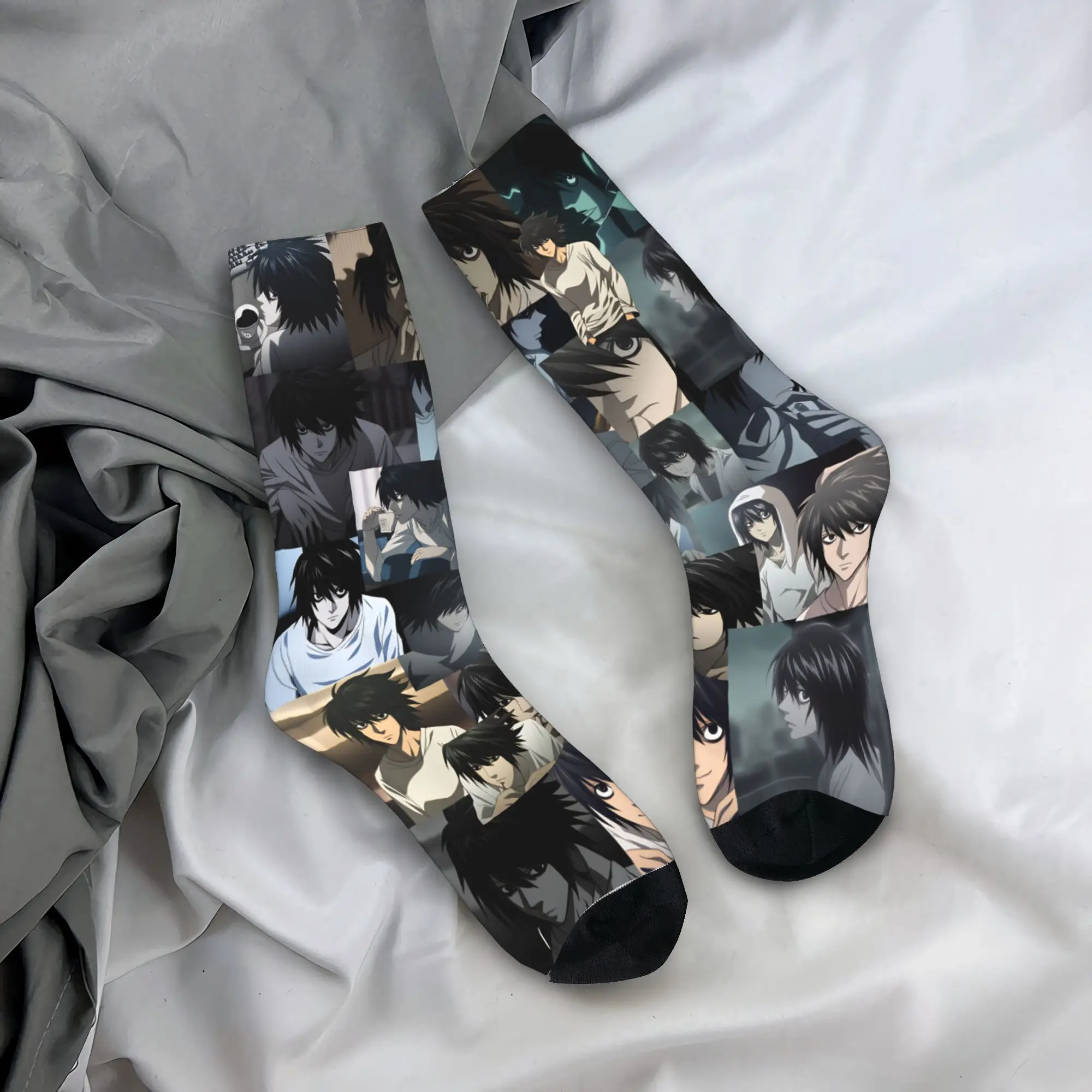 Dazai Bungo Stray Dogs Stockings Couple  Socks Breathable Funny Socks Spring Cycling Anti-Slip Graphic Socks Gift Idea