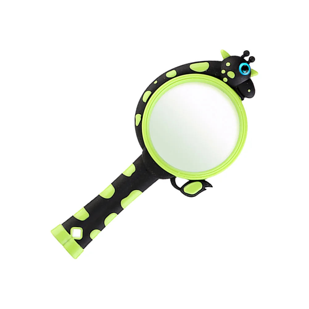 แว่นขยายสำหรับเด็กแบบพกพารูปยีราฟเครื่องมืออ่านการ์ตูนที่น่ารักทนทานของขวัญวันขอบคุณพระเจ้าคริสต์มาสที่ใช้งานได้จริง