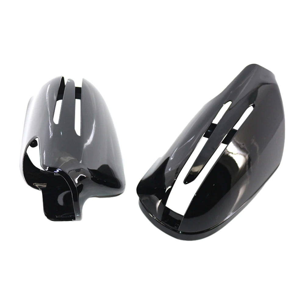 2pcs Rearview Side Mirror Covers Cap 2198102576 for Mercedes Benz W207/C207 CLS Class W219 R230 R171 2008-2011