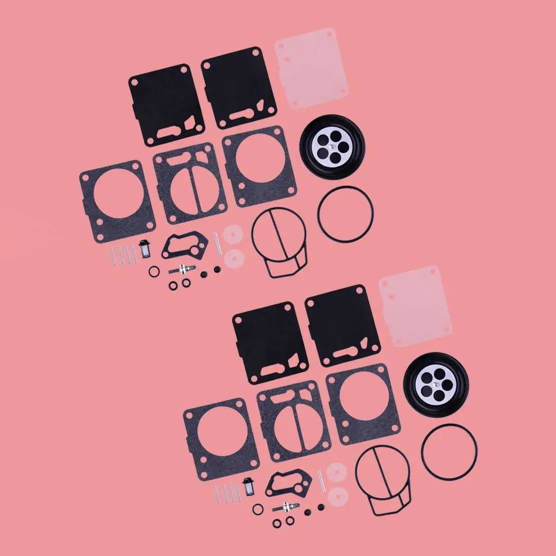 2 Sets Carburetor Carb Rebuild Repair Kits Fit for Yamaha Boat Seadoo GSI GSX GTI GTS GTX HX SPI SPX XP Challenger 1800