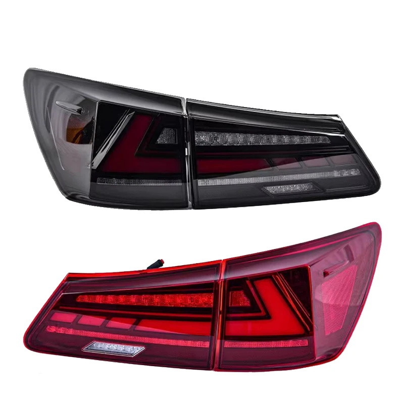 

For Lexus IS250 Taillights Rear Light 2006-2012 IS 250 200 300 Taillamp Upgrade Rear Stop Brake Lamp LED Tail Light