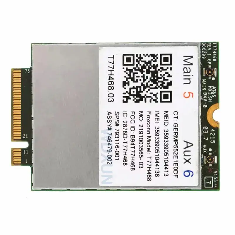 Módulo 4G T77H468 LT4211 NGFF FDD LTE WWAN Board SPS 793116-001 tarjeta de red inalámbrica para HP EliteBook 745 755 820 850 G2