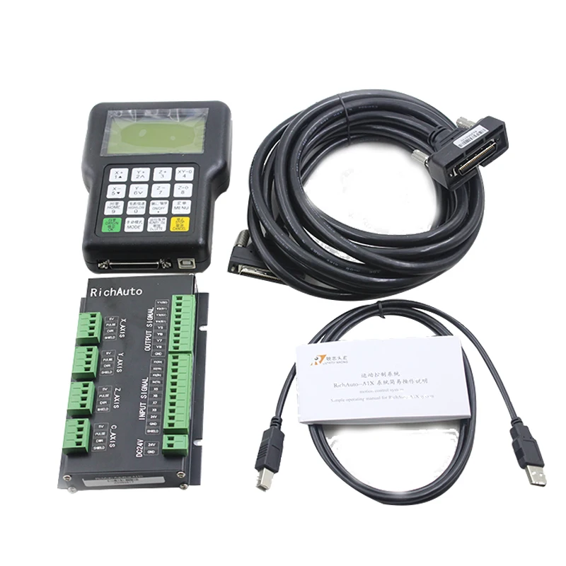 Richauto A11 CNC Controller DSP A11E 3axis Control System for CNC 1325 Wood Router