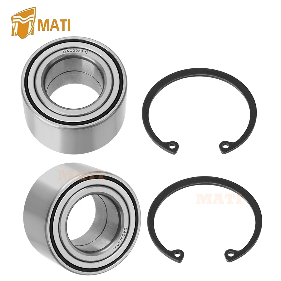 

Front Heavy Duty Wheel Bearing Kit for 2005-Up Arctic Cat ATV/UTV 1000 700 650 600 Prowler Alterra Wildcat TRV HDX Mud Pro XR XC