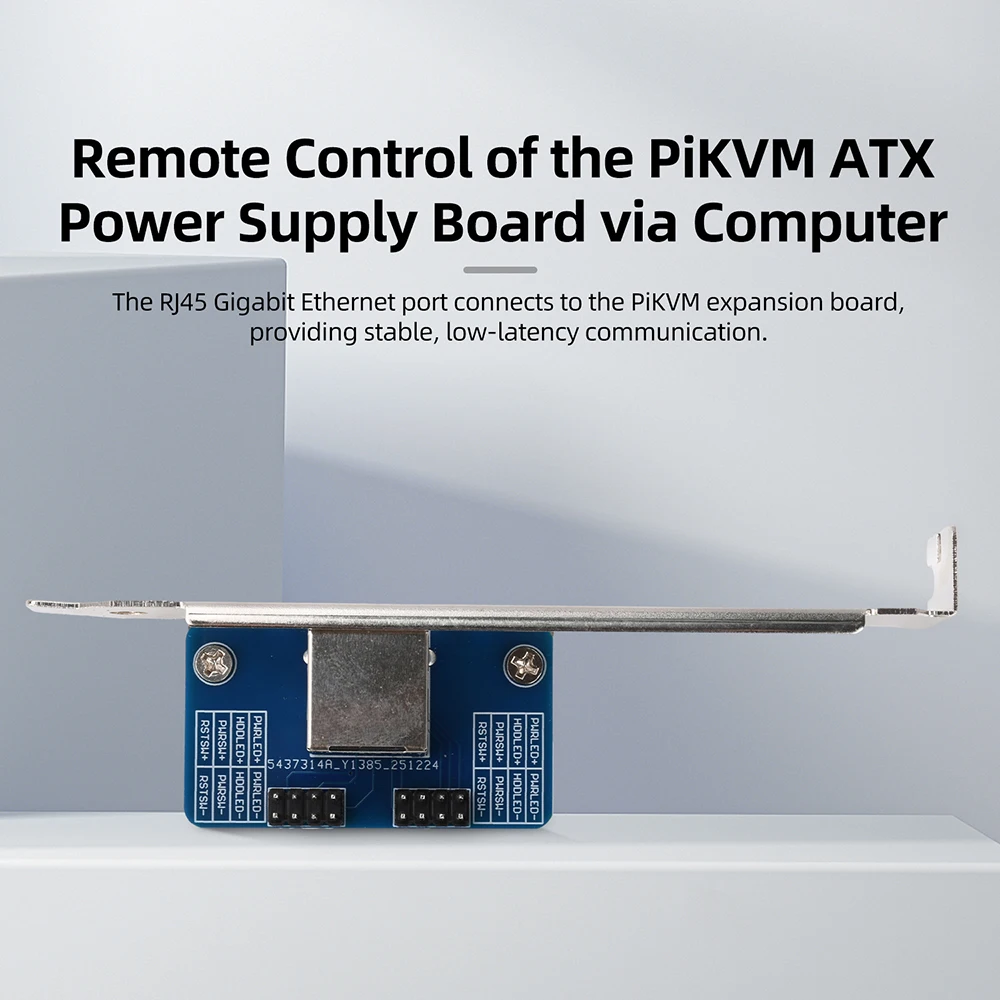 

LCKVM PCIE Adapter Board ATX Power Module PC Remote Control Expansion Desktop Hardware DIY Electronic Assembly Accessory Unit