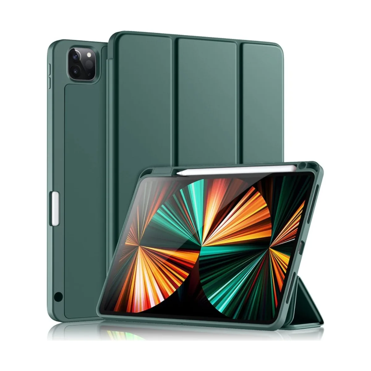 

Compatible with iPad Pro 11 Inch Case 4th/3rd/2nd Generation with Pencil Holder, for iPad 11 Pro Case 2022/2021/2020, Cover